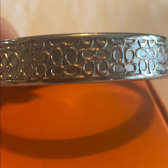 Silver Coach Bangle - Picture 2 of 3